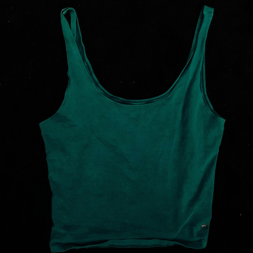 AE BLUE CROP TOP